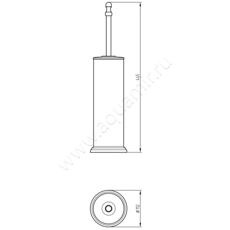 Ершик Migliore Mirella 17278 размеры