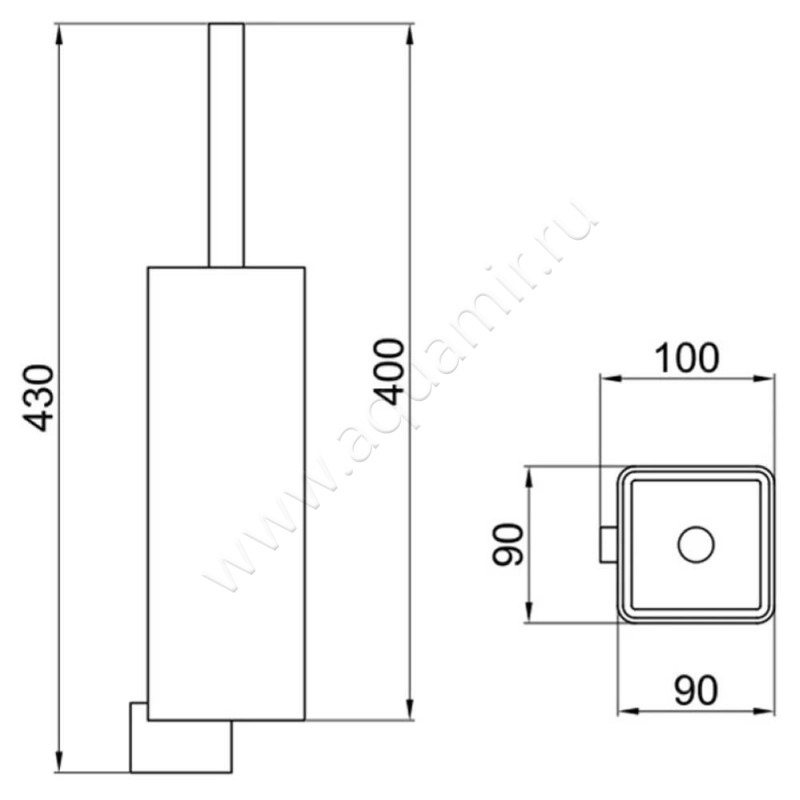Ершик Webert Living LV501301560 размеры