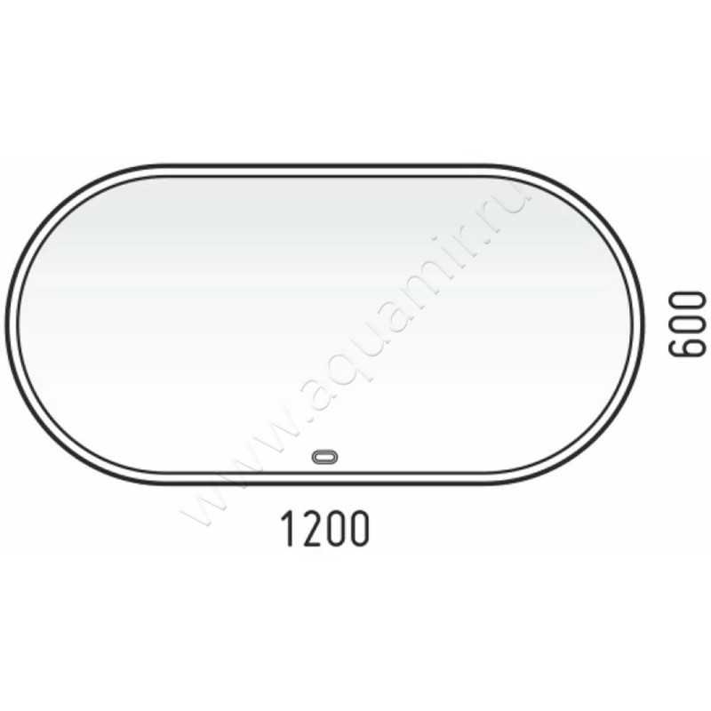 Зеркало с подсветкой Corozo Европа SD00000842 размеры