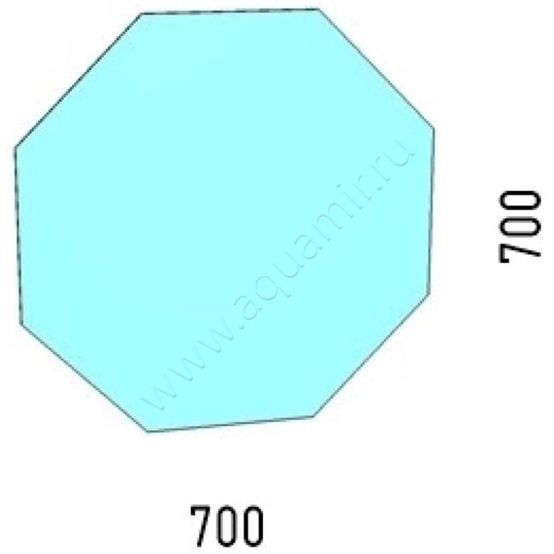Зеркало с подсветкой Corozo Каре SD00000962 размеры