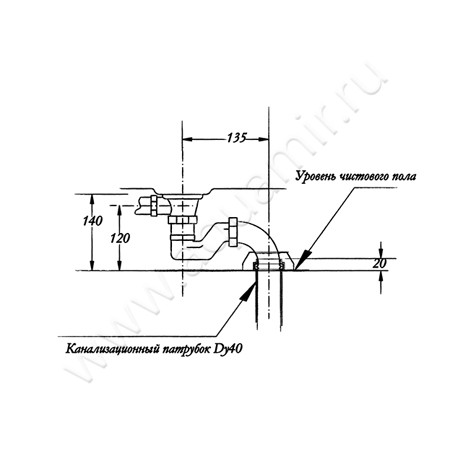 Ванна из литьевого мрамора Migliore Bella 23132 размеры