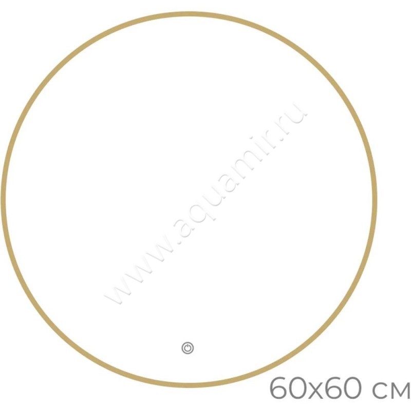 Зеркало с подсветкой Fixsen FX1060G размеры