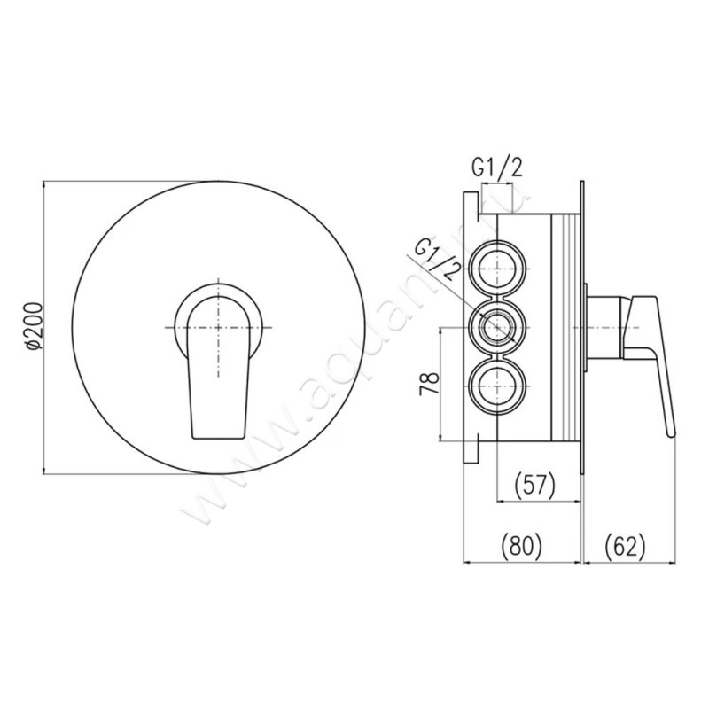 Смеситель Rav Slezak Colorado CO183BOX размеры