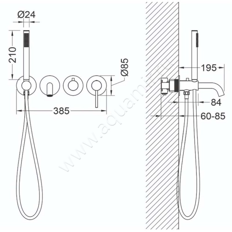 Смеситель Timo Saona 231416YSM размеры
