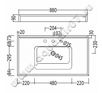 Консоль со столешницей Devon & Devon Premiere consolle DEPREMIEREBI(1-3)FGCR размеры