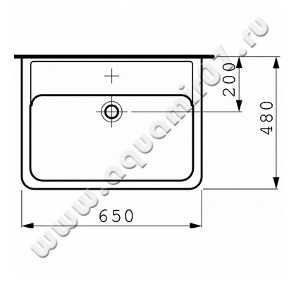 Раковина подвесная Laufen Pro A 8189530001041 размеры
